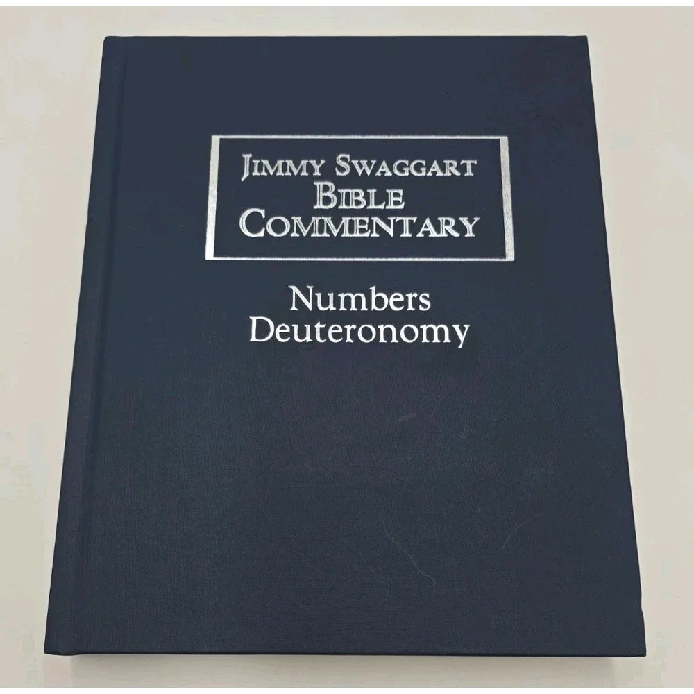 Jimmy Swaggart Commentary Numbers Deuteronomy Hardcover Bible Study Book